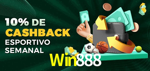 10% de bônus de cashback na Win888