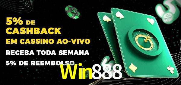 Promoções do cassino ao Vivo Win888